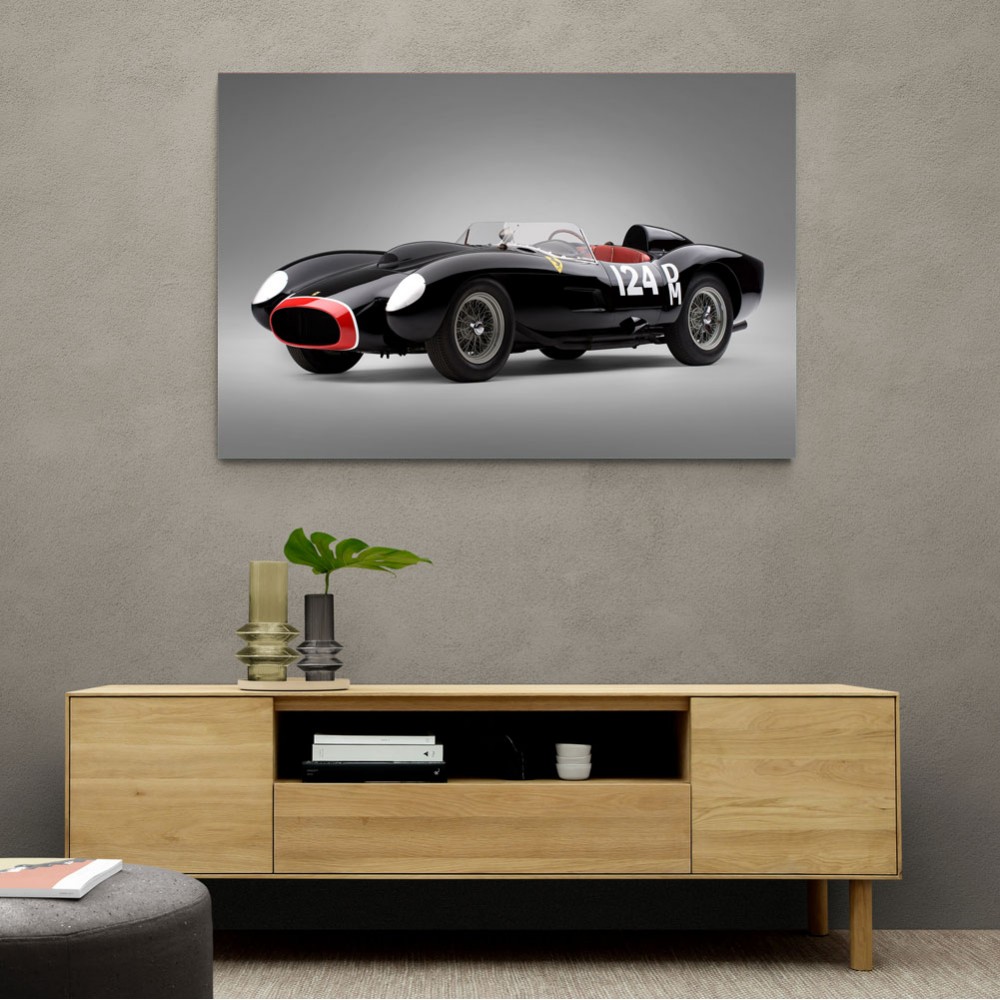 Ferrari 250 TR in Black Wall Art