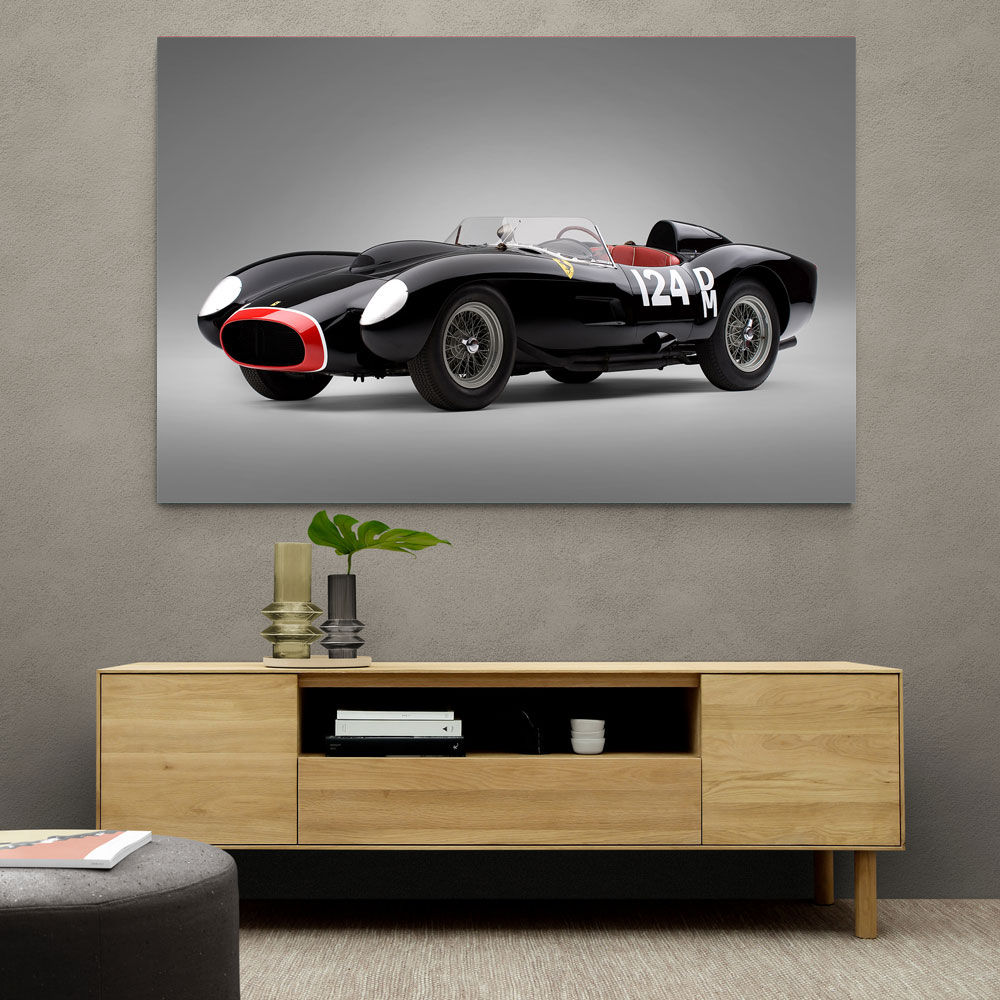 Ferrari 250 TR in Black Wall Art