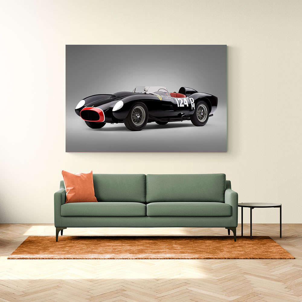 Ferrari 250 TR in Black Wall Art