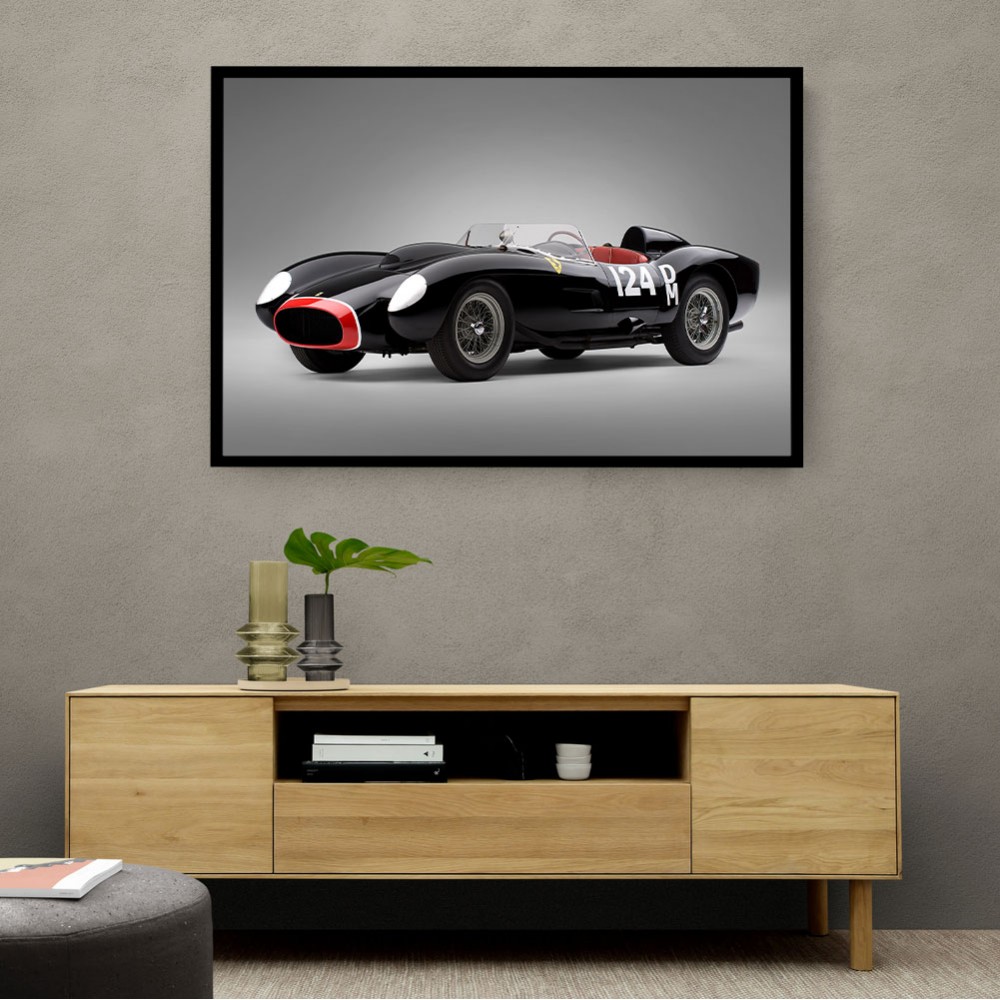 Ferrari 250 TR in Black Wall Art