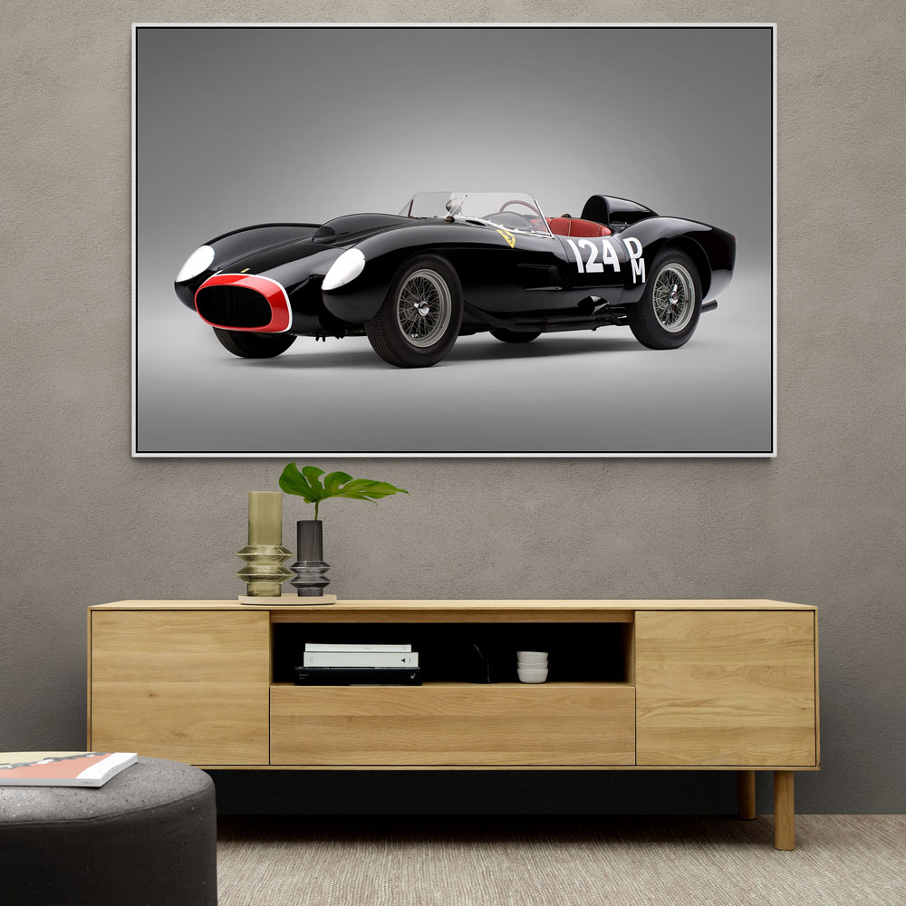 Ferrari 250 TR in Black Wall Art