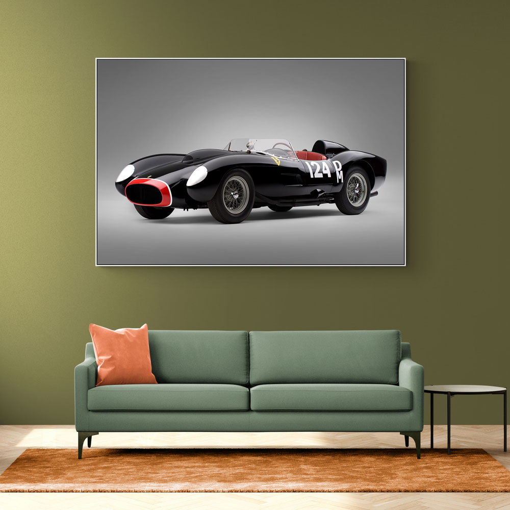 Ferrari 250 TR in Black Wall Art