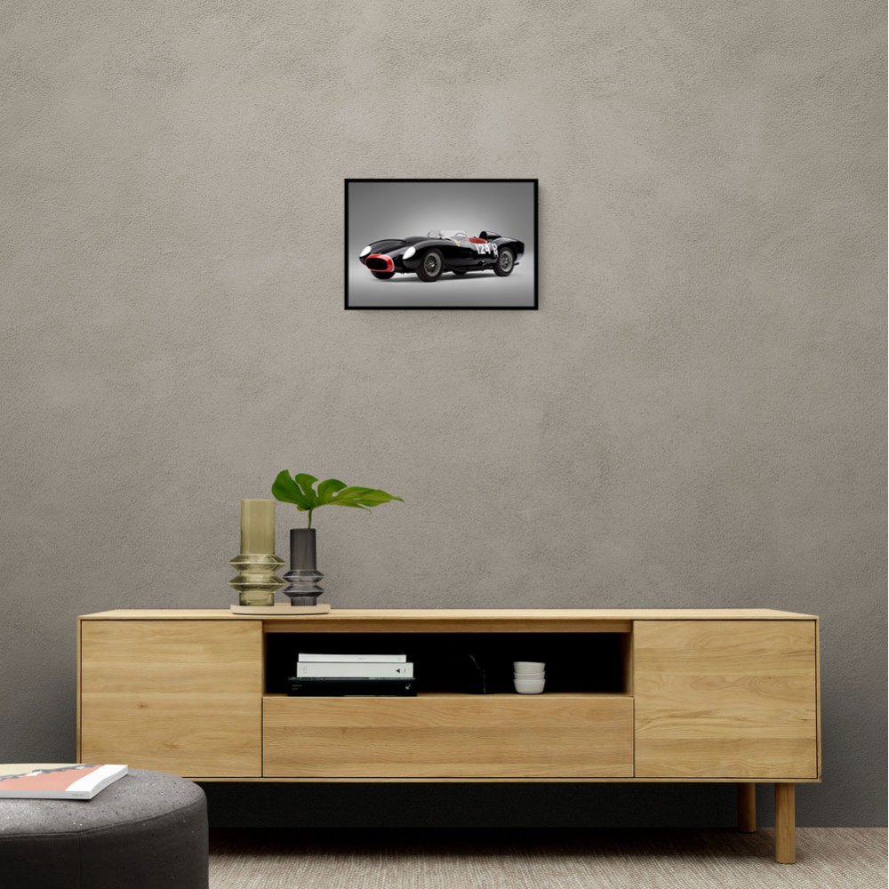 Ferrari 250 TR in Black Wall Art