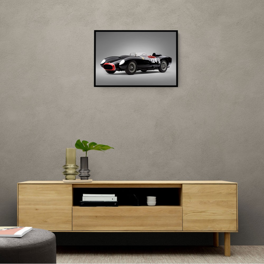 Ferrari 250 TR in Black Wall Art