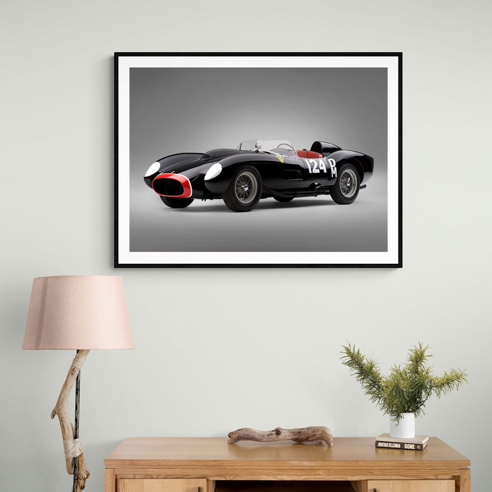 Ferrari 250 TR in Black Wall Art