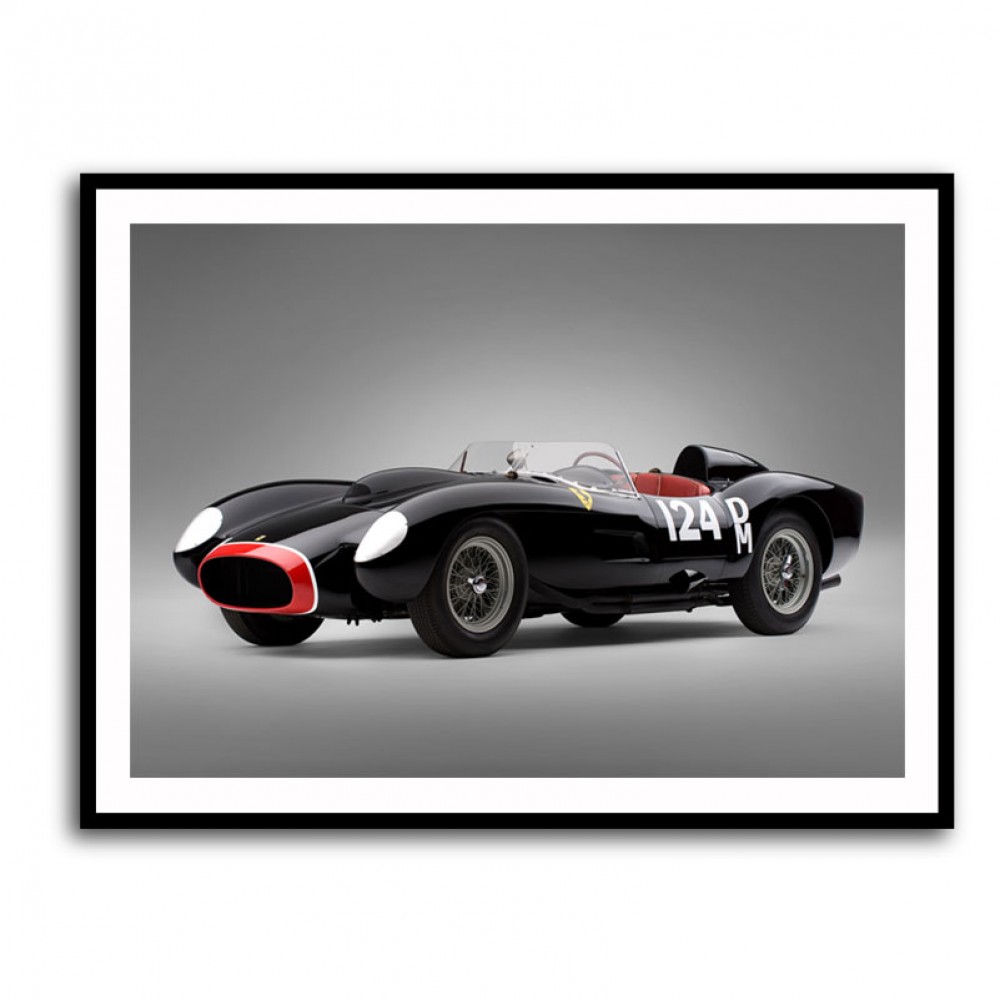 Ferrari 250 TR in Black Wall Art