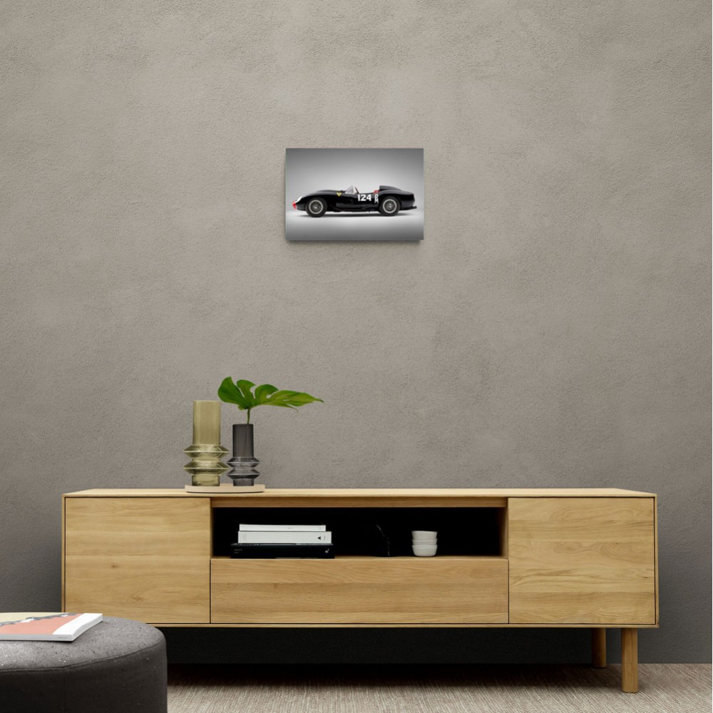 Ferrari 250 TR in Black 2 Wall Art