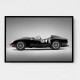 Ferrari 250 TR in Black 2 Wall Art