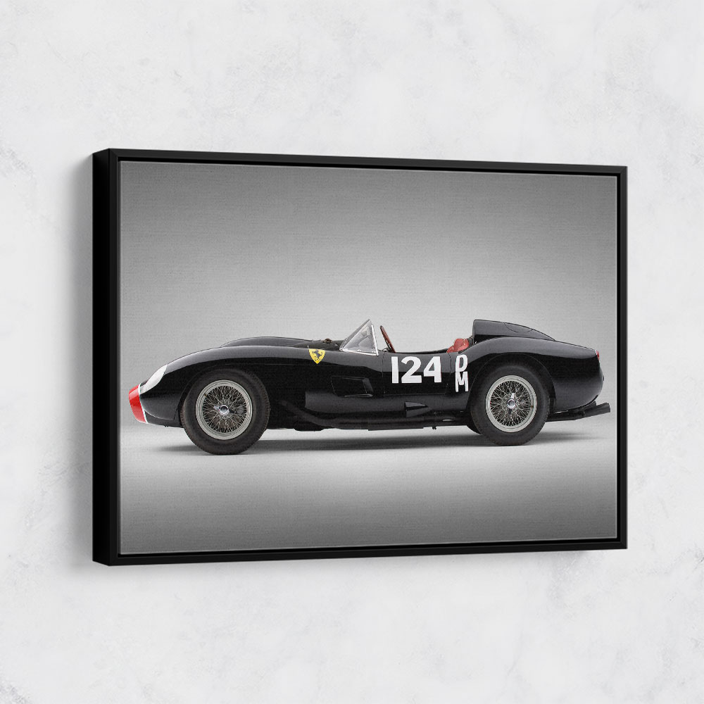 Ferrari 250 TR in Black 2 Wall Art