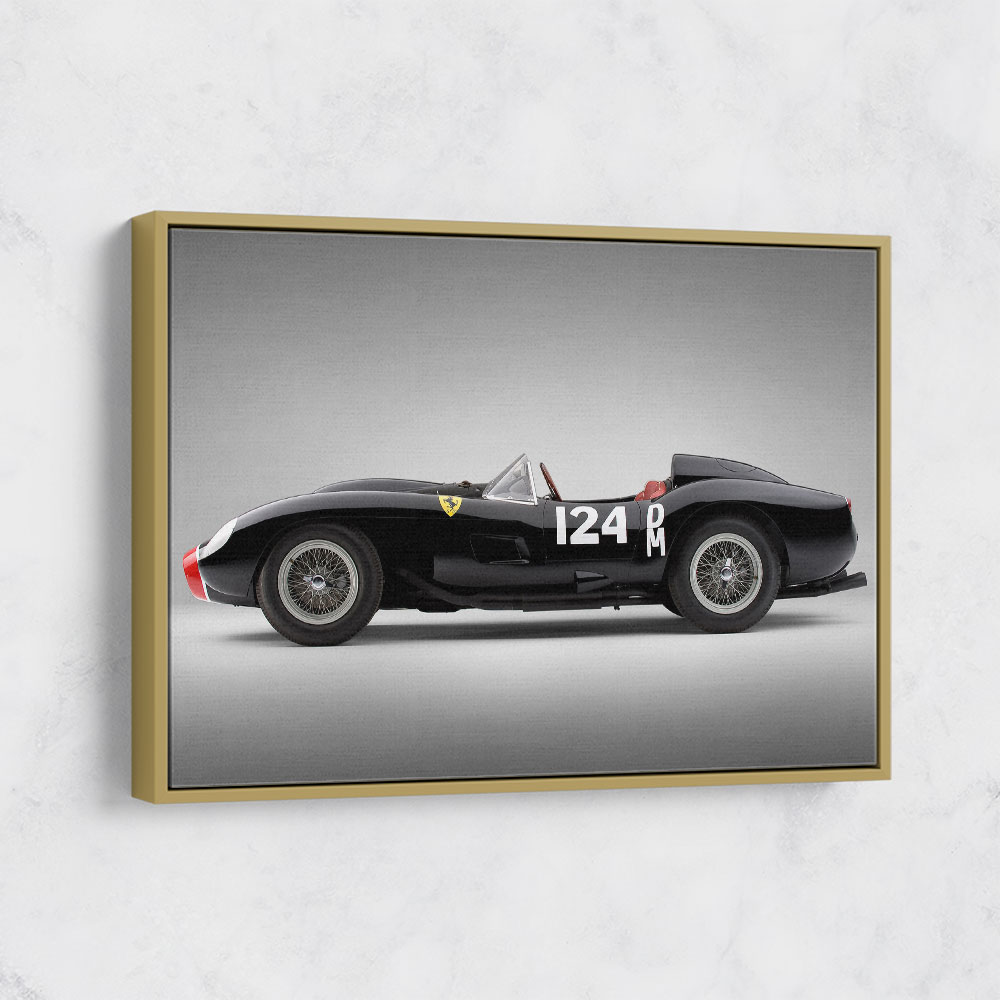 Ferrari 250 TR in Black 2 Wall Art