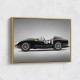 Ferrari 250 TR in Black 2 Wall Art