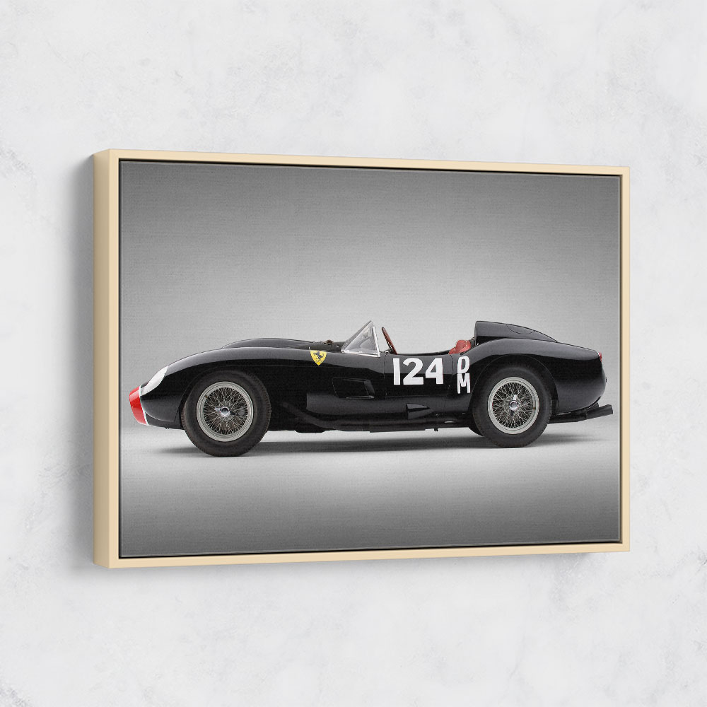 Ferrari 250 TR in Black 2 Wall Art