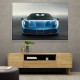 Ferrari 488 Spider - Blue Wall Art