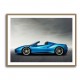 Ferrari 488 Spider in Blue 3 Wall Art