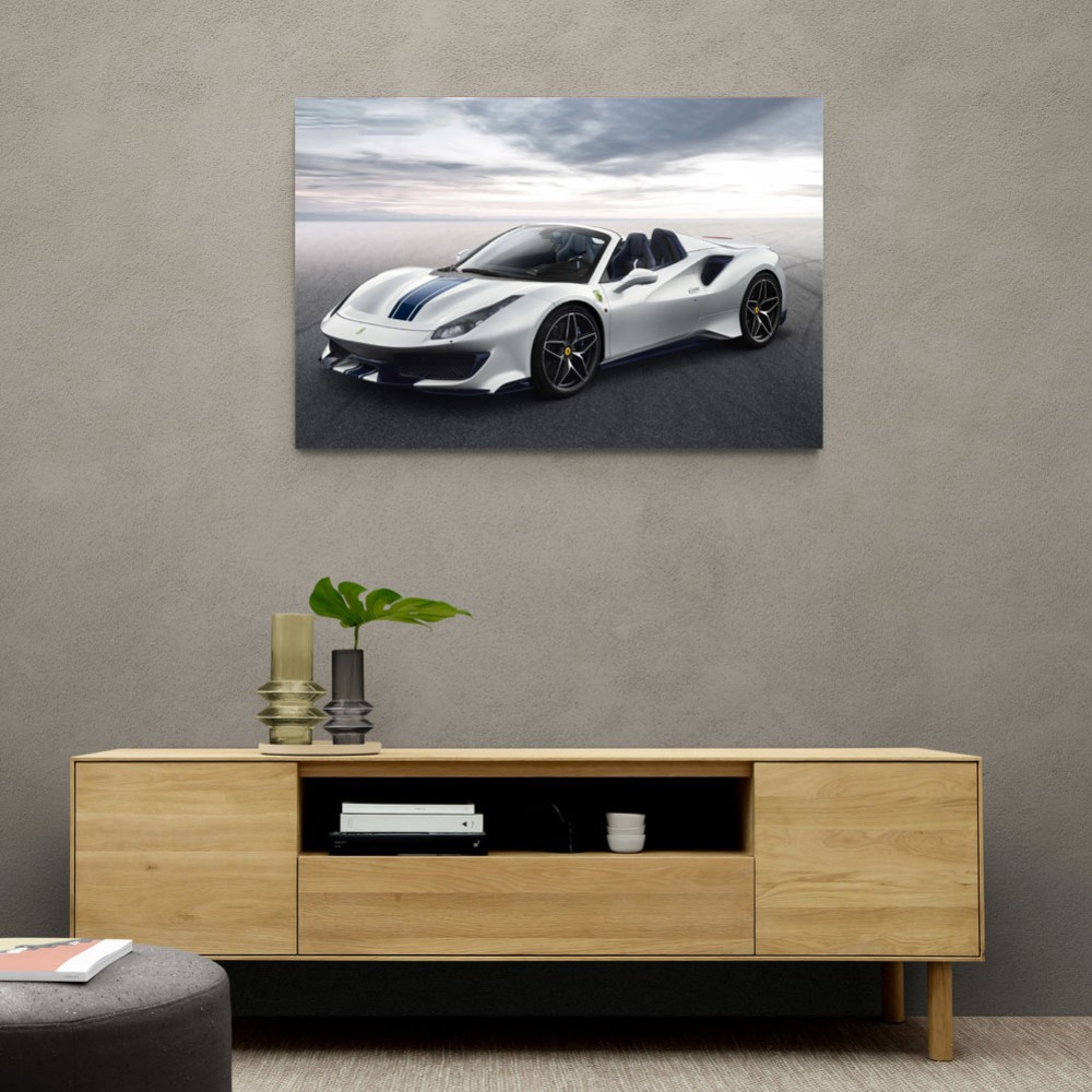 Ferrari 488 Pista Spider Wall Art