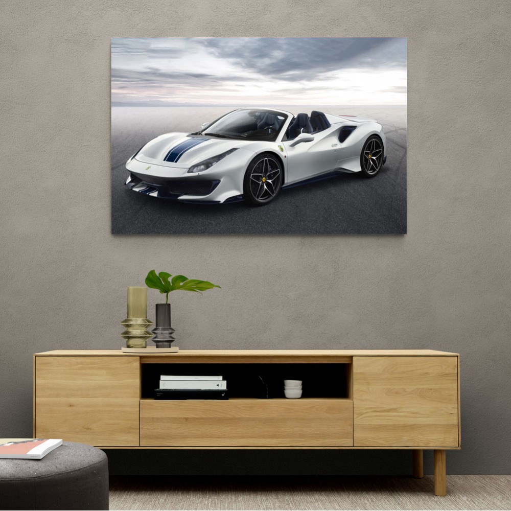 Ferrari 488 Pista Spider Wall Art