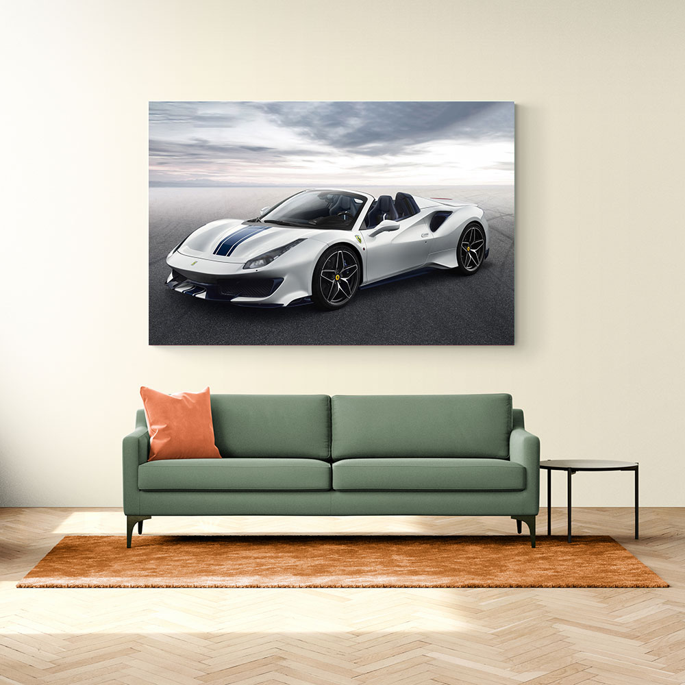 Ferrari 488 Pista Spider Wall Art