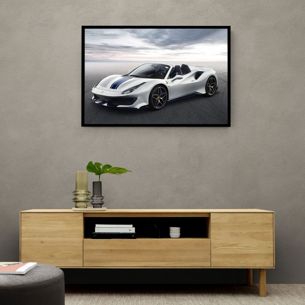 Ferrari 488 Pista Spider Wall Art