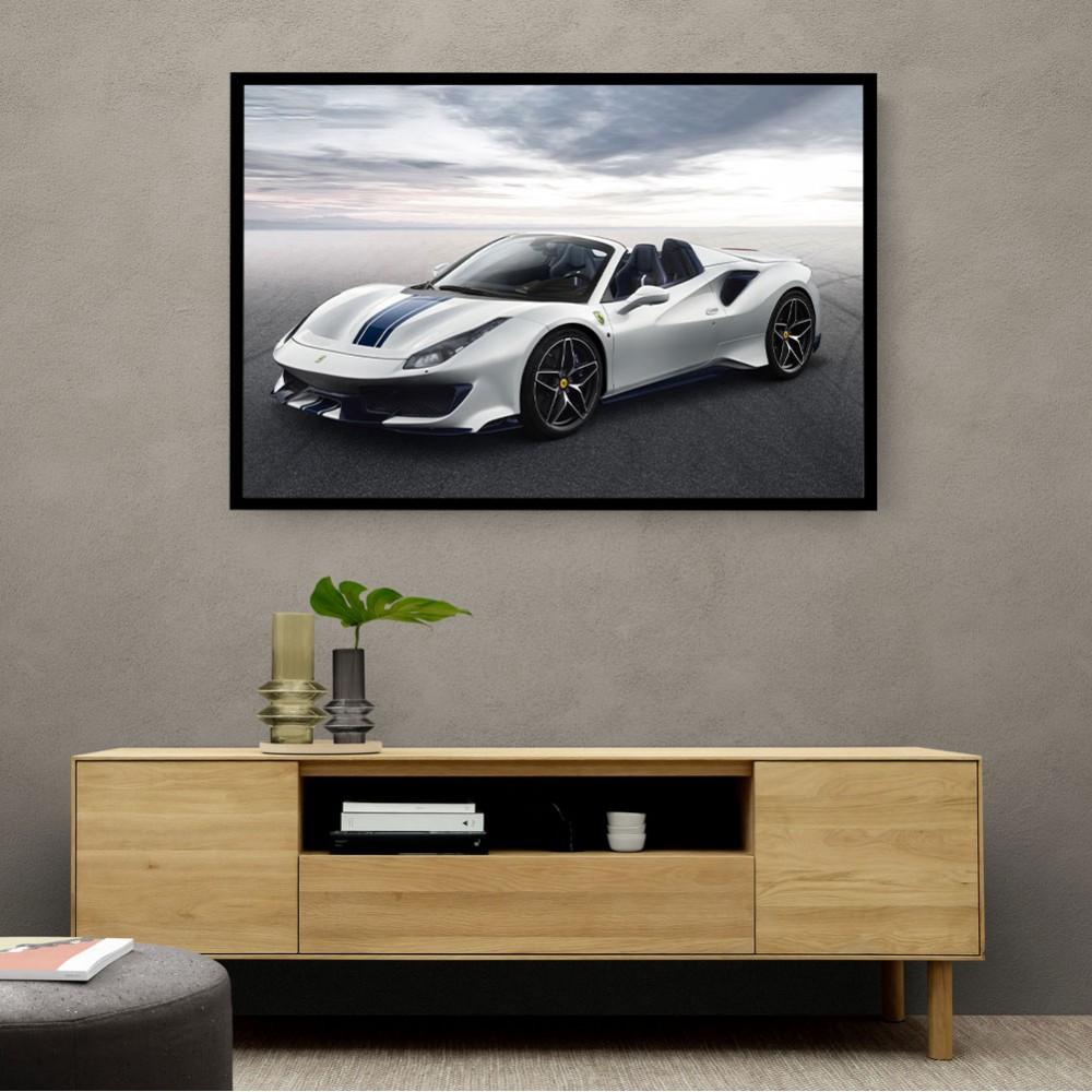 Ferrari 488 Pista Spider Wall Art