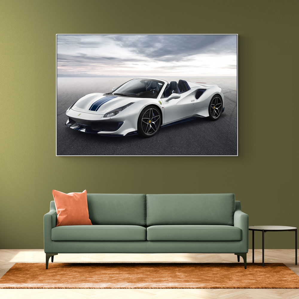 Ferrari 488 Pista Spider Wall Art