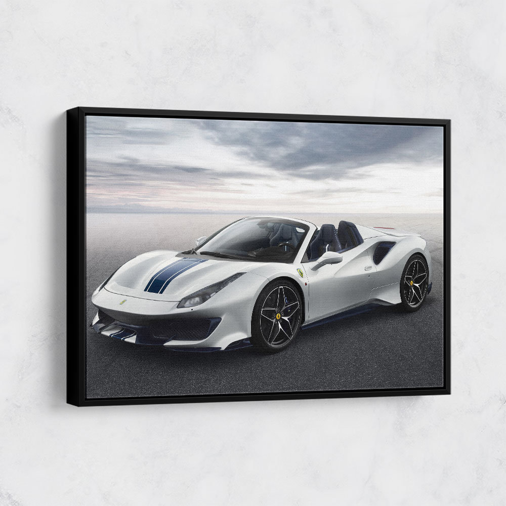 Ferrari 488 Pista Spider Wall Art