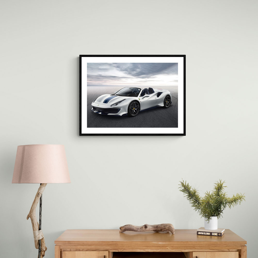 Ferrari 488 Pista Spider Wall Art