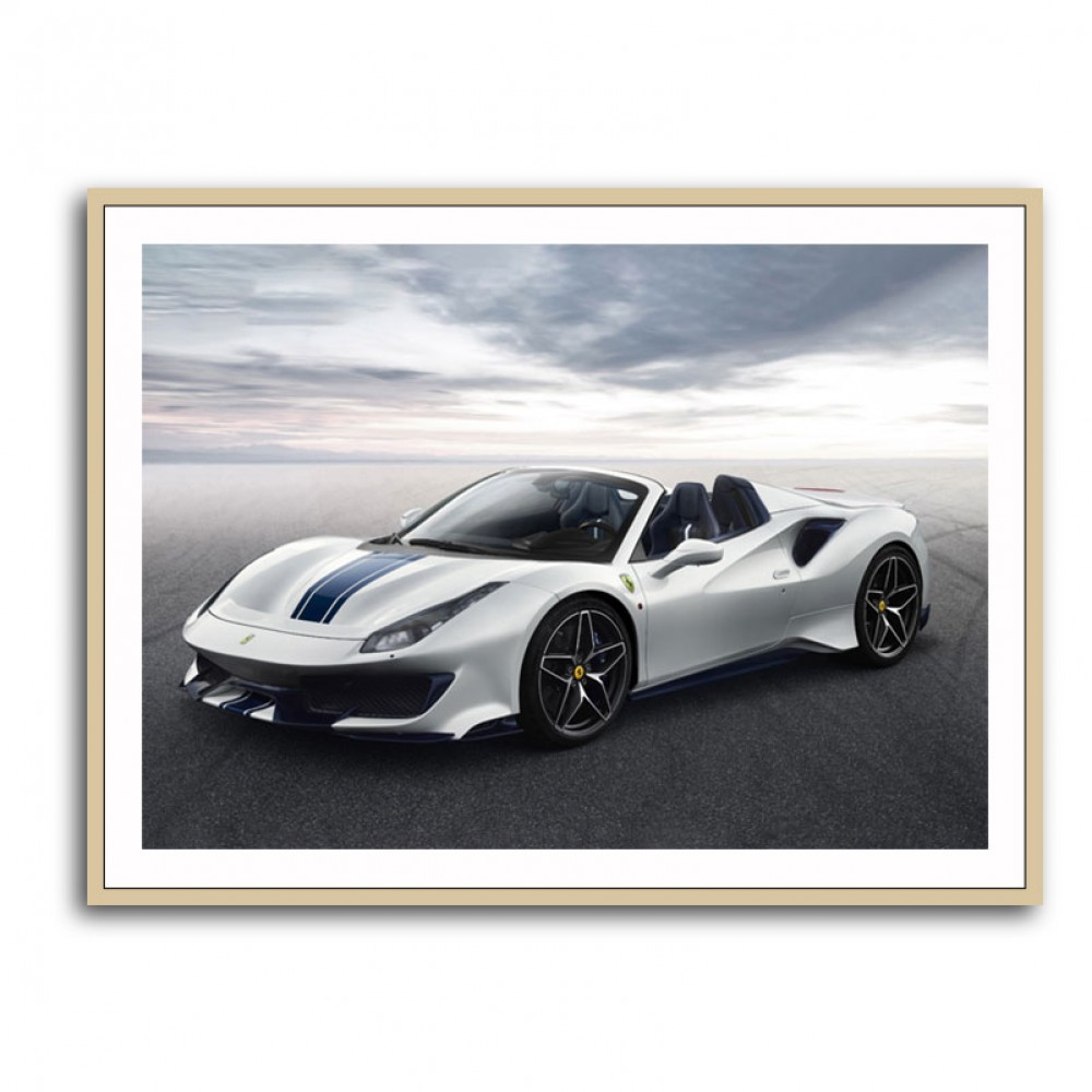 Ferrari 488 Pista Spider Wall Art