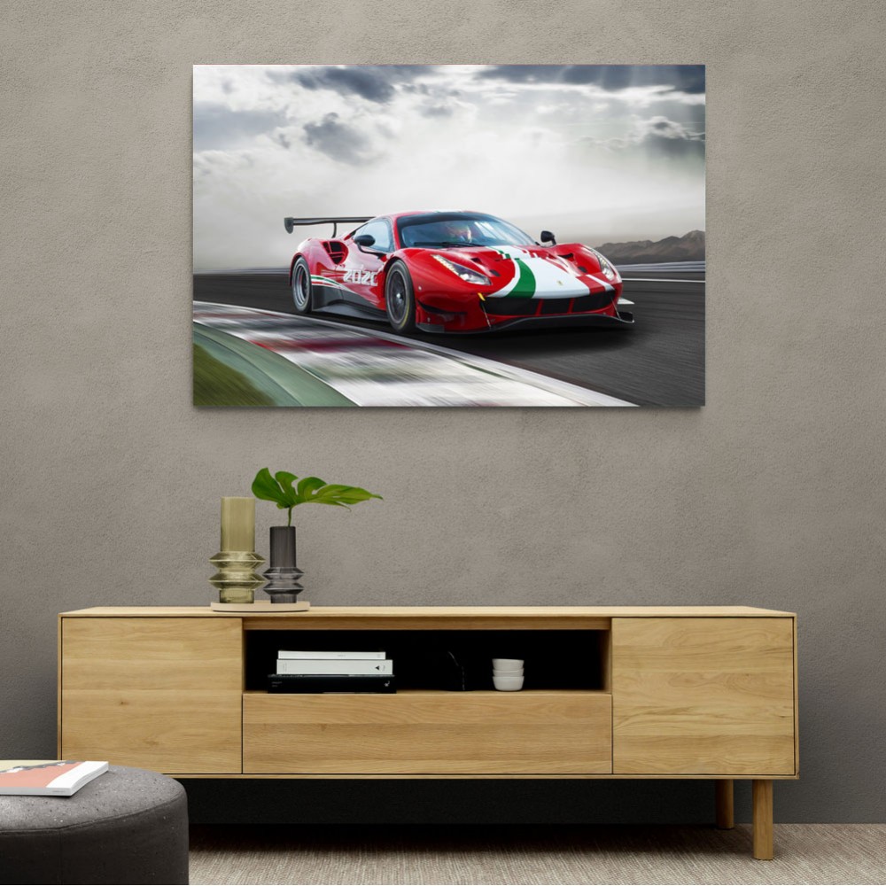 Ferrari 488 GT3 Evo Wall Art