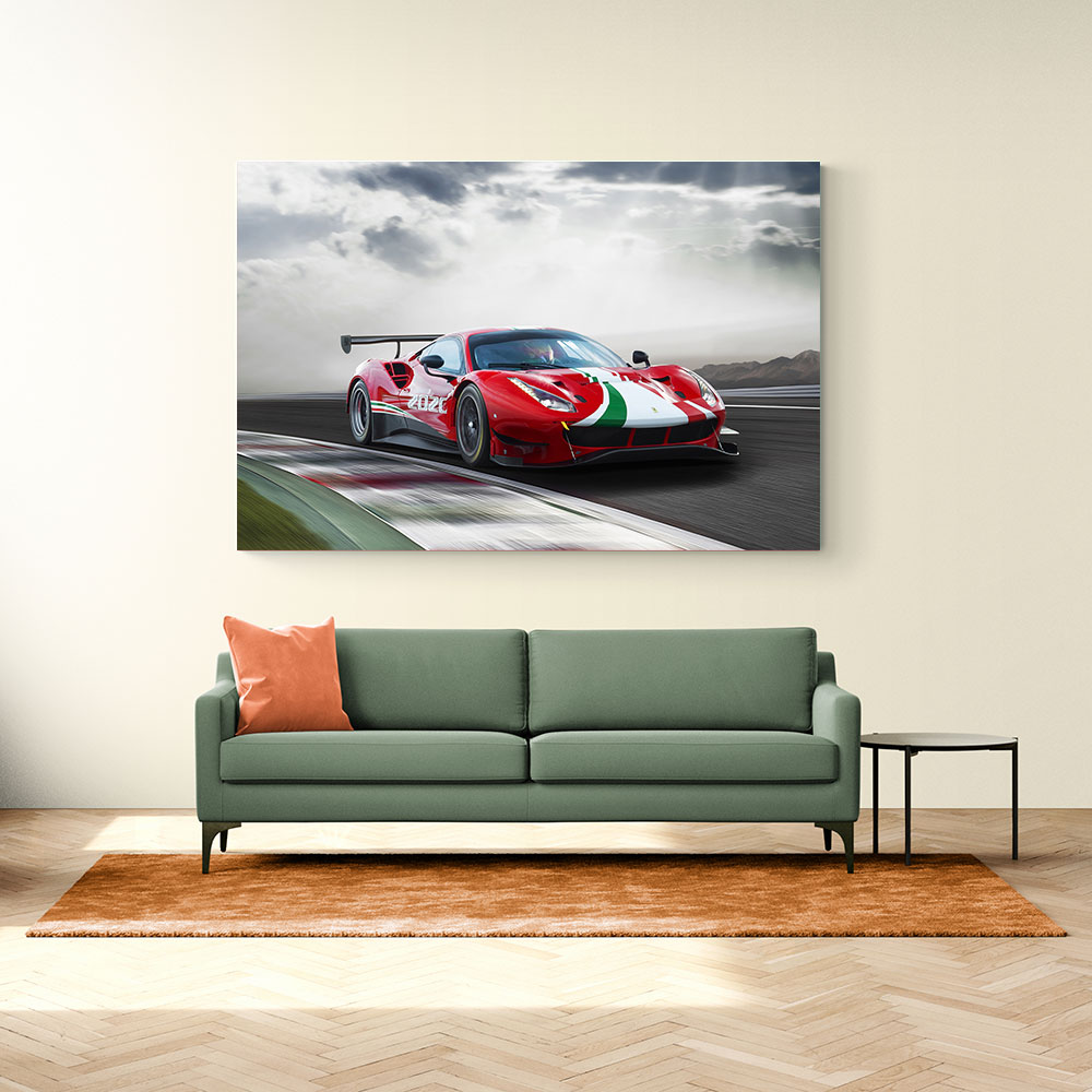 Ferrari 488 GT3 Evo Wall Art