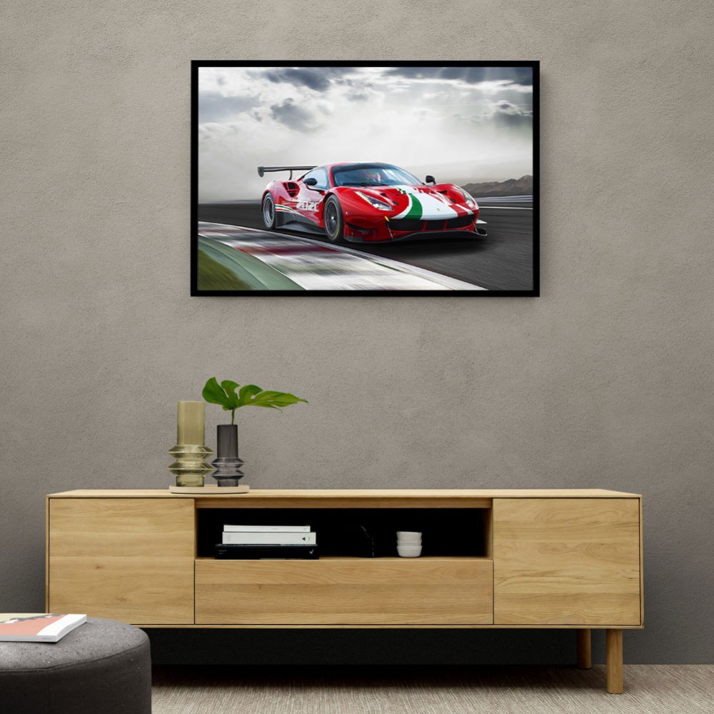 Ferrari 488 GT3 Evo Wall Art