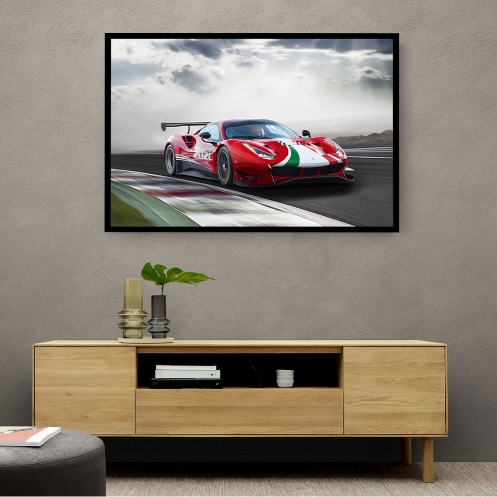 Ferrari 488 GT3 Evo Wall Art