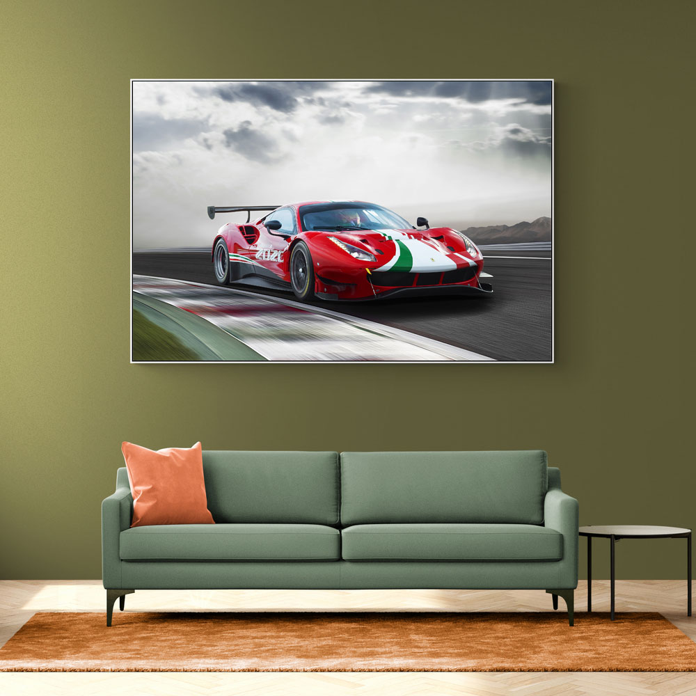 Ferrari 488 GT3 Evo Wall Art