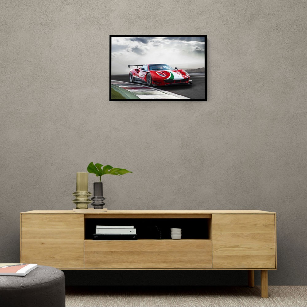 Ferrari 488 GT3 Evo Wall Art