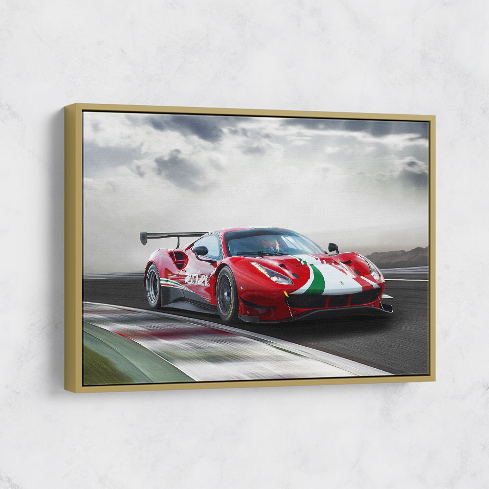 Ferrari 488 GT3 Evo Wall Art