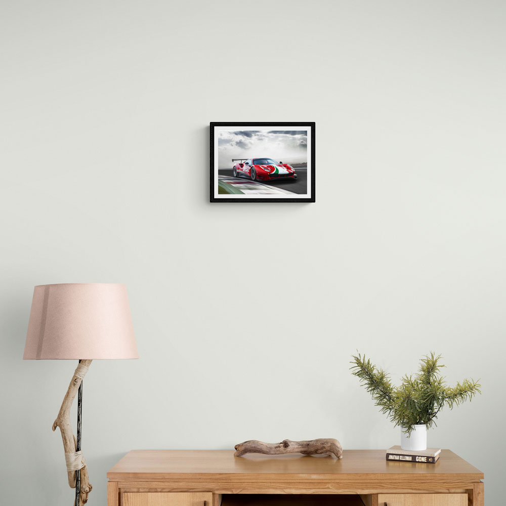 Ferrari 488 GT3 Evo Wall Art