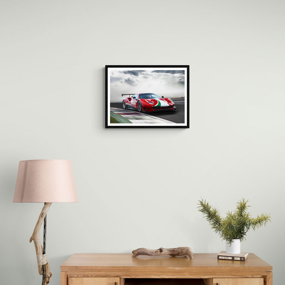 Ferrari 488 GT3 Evo Wall Art