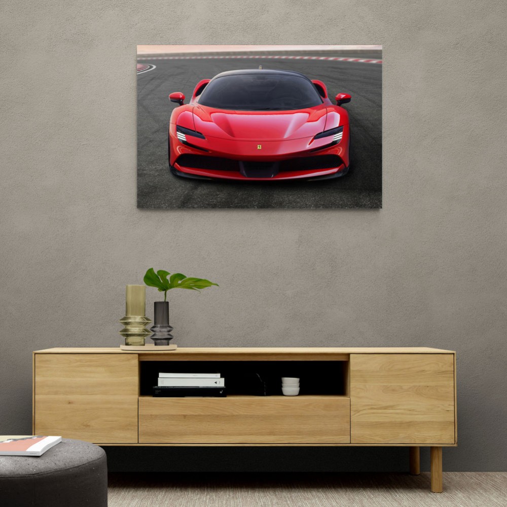 Ferrari SF90 Stradale Wall Art Ferrari SF90 Stradale Wall Art