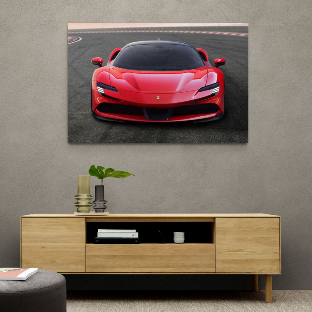 Ferrari SF90 Stradale Wall Art Ferrari SF90 Stradale Wall Art