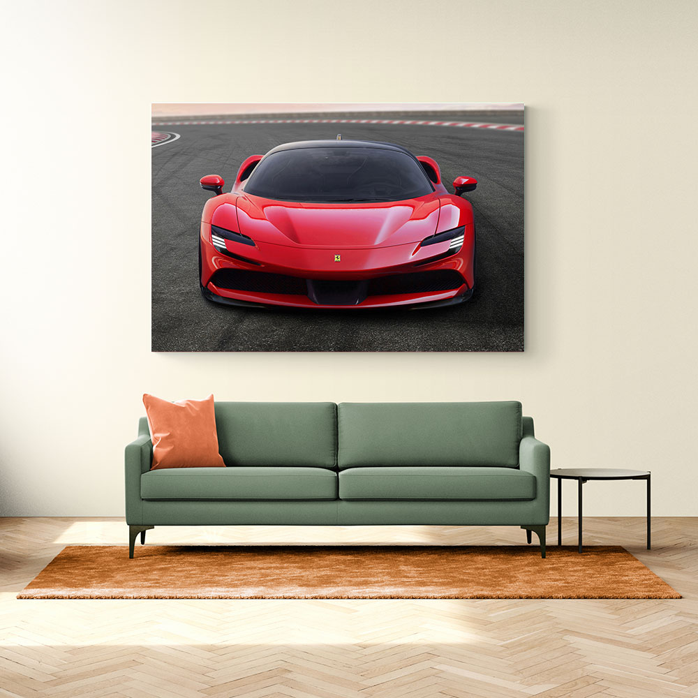Ferrari SF90 Stradale Wall Art Ferrari SF90 Stradale Wall Art
