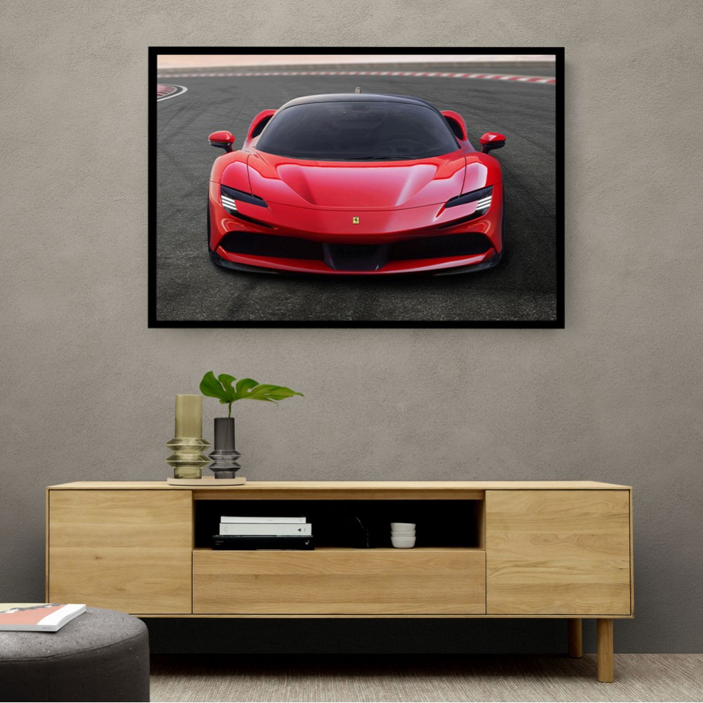 Ferrari SF90 Stradale Wall Art Ferrari SF90 Stradale Wall Art