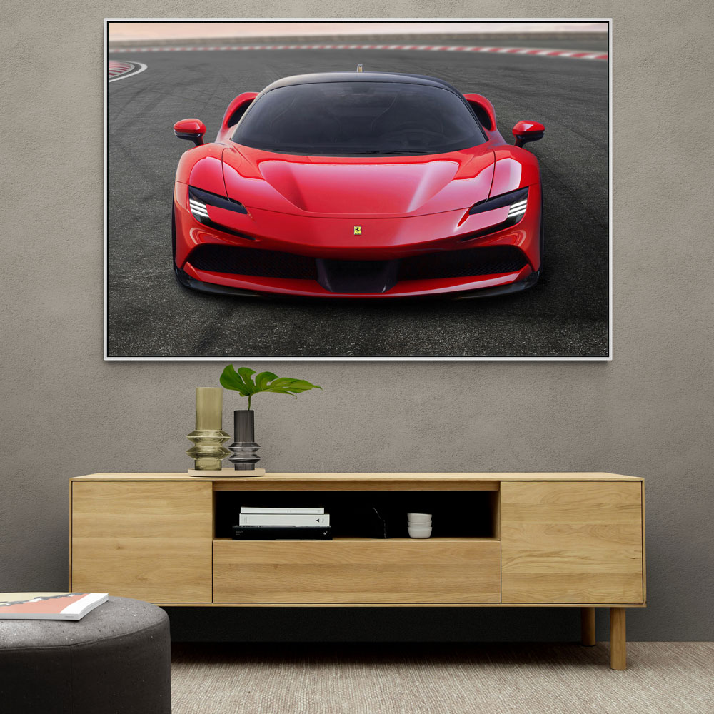 Ferrari SF90 Stradale Wall Art Ferrari SF90 Stradale Wall Art