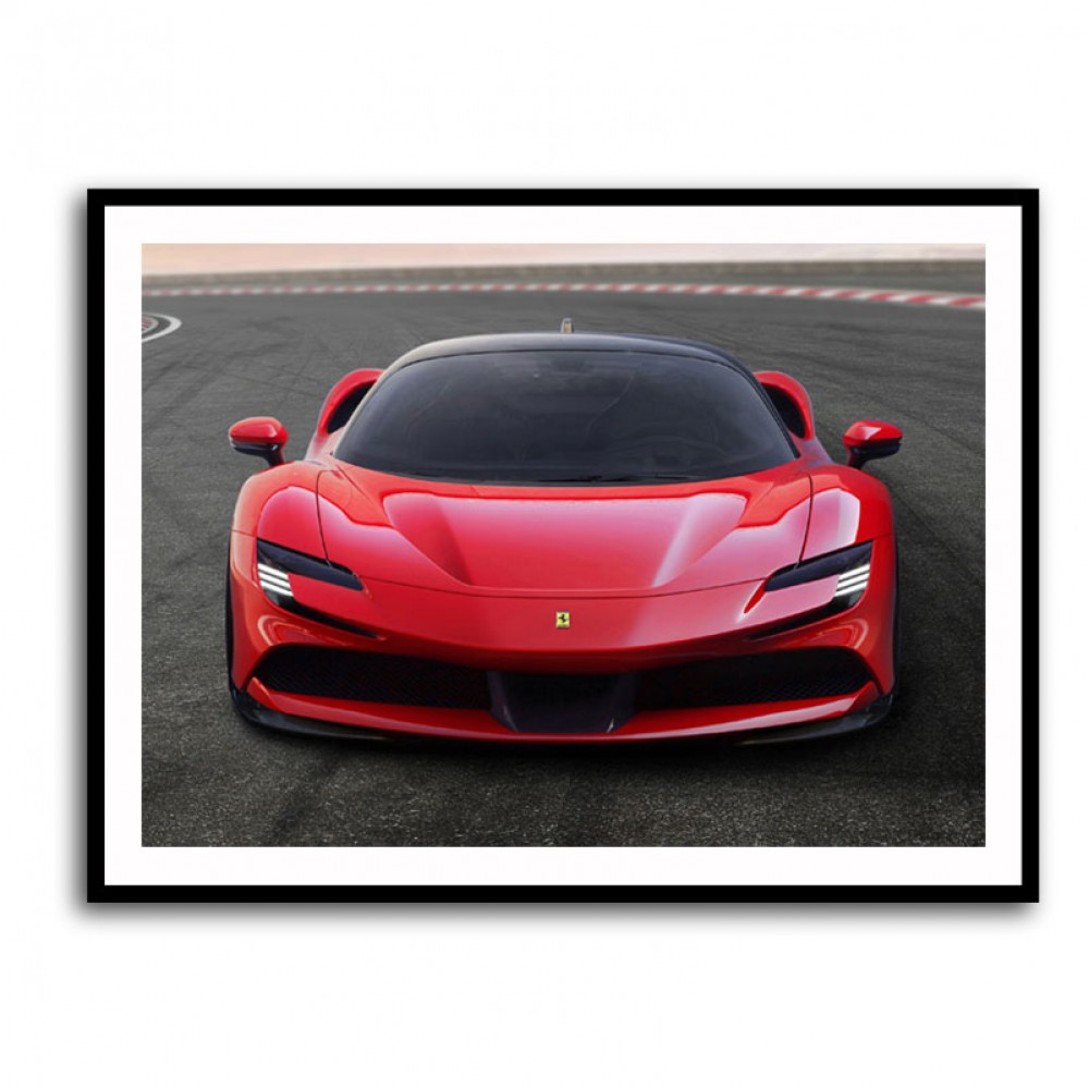 Ferrari SF90 Stradale Wall Art Ferrari SF90 Stradale Wall Art