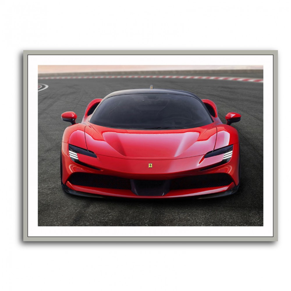 Ferrari SF90 Stradale Wall Art Ferrari SF90 Stradale Wall Art