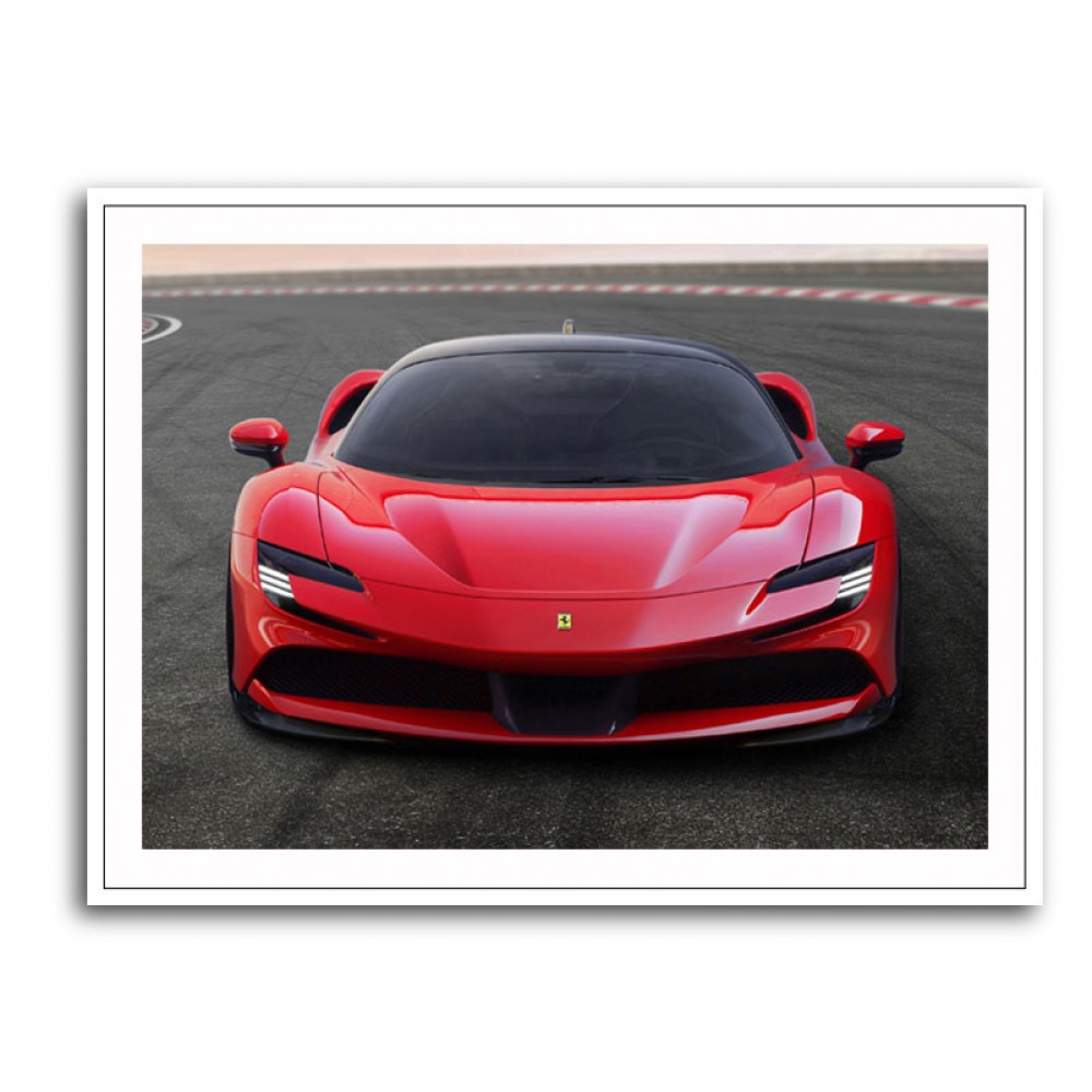 Ferrari SF90 Stradale Wall Art Ferrari SF90 Stradale Wall Art