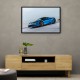 Ferrari SF90 Stradale Blue Wall Art