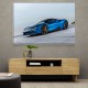 Ferrari SF90 Stradale Blue Wall Art