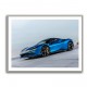 Ferrari SF90 Stradale Blue Wall Art