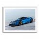 Ferrari SF90 Stradale Blue Wall Art