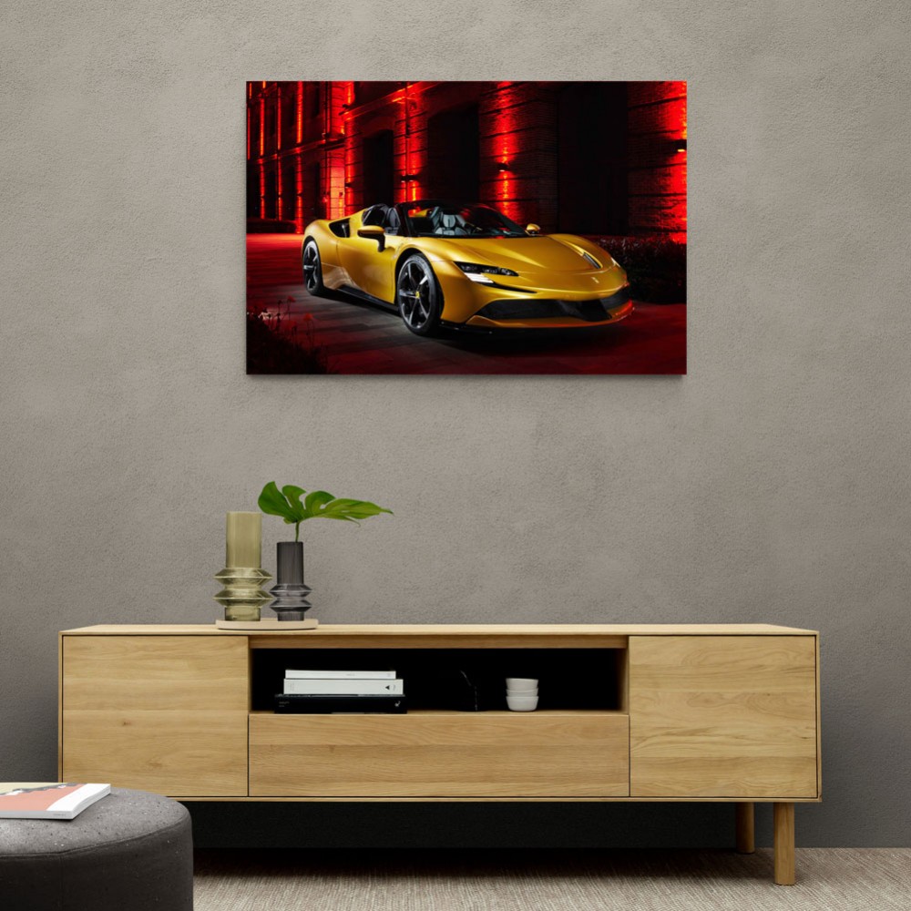 Ferrari SF90 Spider Wall Art