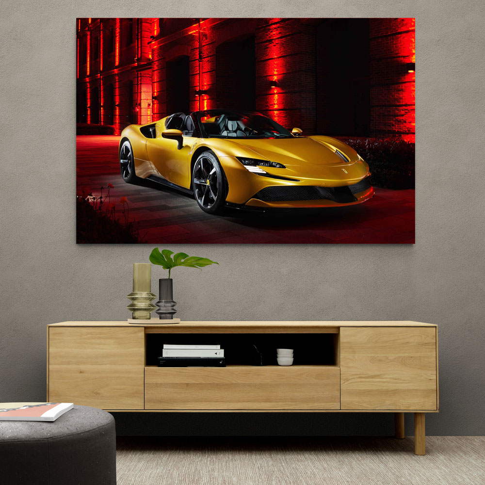 Ferrari SF90 Spider Wall Art